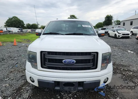 2013 Ford F150 Supercrew из США, поврежденный, VIN 1FTFW1EFXDFA77084